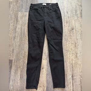 Nicole Miller Women's Classic Black Skinny Jeans